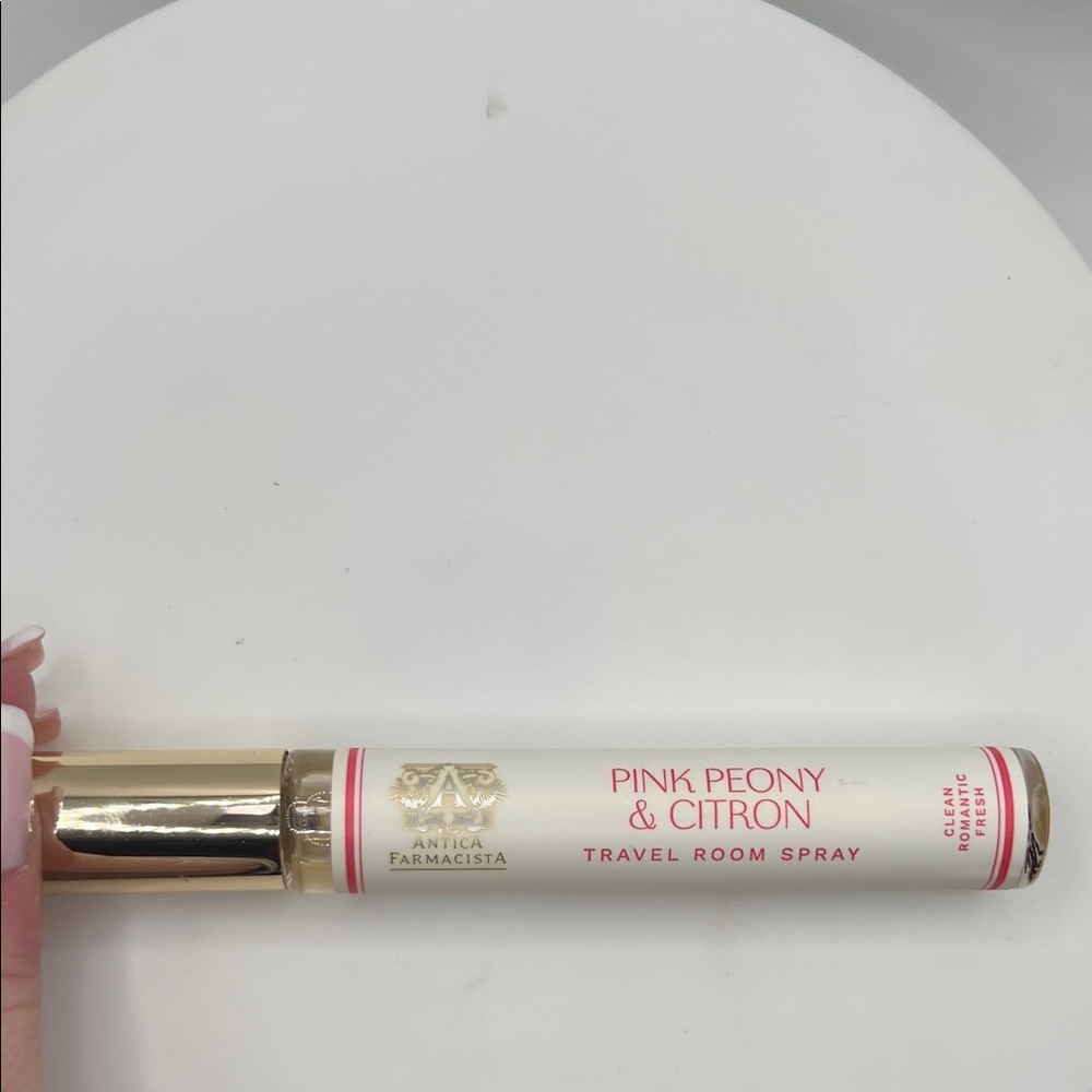 Antica Farmacista Pink Peony and Citron Travel Room Spray 10ml 0.3oz